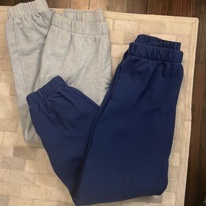 Pack of 2 blue brandy Melville/John Galt sweatpants